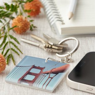 Golden Gate Bridge, Einzigartiges San Francisco Fo Schlüsselanhänger