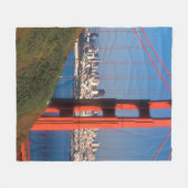 Golden Gate Bridge Fleecedecke (Vorderseite (Horizontal))