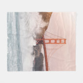 GOLDEN GATE BRIDGE FLEECEDECKE (Vorderseite (Horizontal))