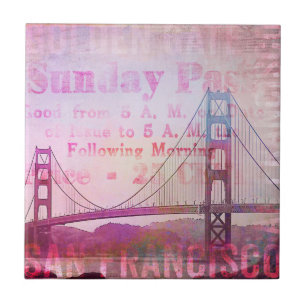 Golden gate bridge fliese