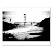 Golden Gate Bridge Foto Gummi Briefmarke Gummistempel (Prägung)