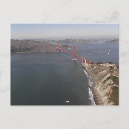 Golden Gate Bridge Foto Postkarte (Vorderseite)