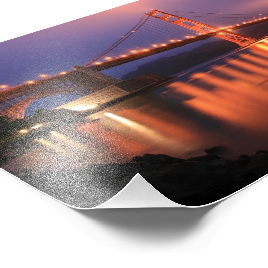 Golden Gate Bridge Fotodruck (Ecke)