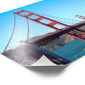 Golden Gate Bridge Fotodruck (Ecke)