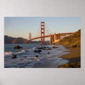 Golden Gate Bridge from Baker Beach Poster (Vorne)