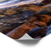 Golden Gate Bridge from San Francisco bay Trail. Poster (Ecke)