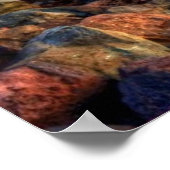 Golden Gate Bridge from San Francisco bay Trail. Poster (Ecke)