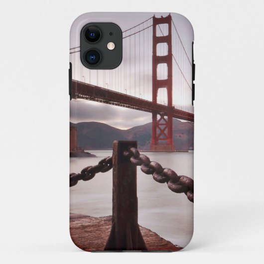 Golden gate bridge gegen Berge Case-Mate iPhone Hülle (Rückseite)