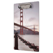 Golden gate bridge gegen Berge Klemmbrett (Links)