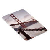 Golden Gate Bridge gegen Berge Magnet (Rechte Seite)