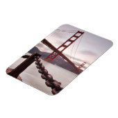 Golden Gate Bridge gegen Berge Magnet (Linke Seite)