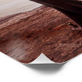 Golden Gate Bridge gegen Berge Poster (Ecke)