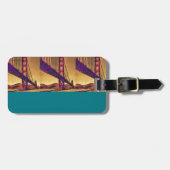 Golden gate bridge gepäckanhänger (Vorderseite horizontal)