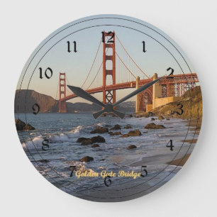 Golden Gate Bridge Große Wanduhr