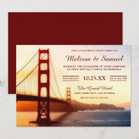 Golden Gate Bridge Hochzeit