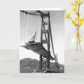 Golden gate bridge I Karte (Gelbe Blume)