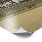 Golden Gate Bridge im Nebel Fotodruck (Ecke)