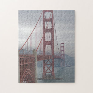 Golden gate bridge im Nebel Puzzle