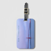 Golden Gate Bridge in Fog at Morning Gepäckanhänger (Vorderseite Vertikal)