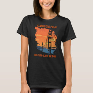 Golden Gate Bridge in Kalifornien San Francisco T-Shirt