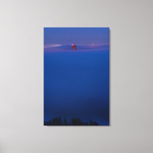 Golden Gate Bridge in Nebel Leinwanddruck