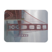 Golden Gate Bridge in Nebel. Magnet (Horizontal)