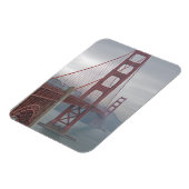 Golden Gate Bridge in Nebel. Magnet (Linke Seite)