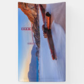 Golden Gate Bridge in San Francisco, Baker Beach Banner (Vertikal)