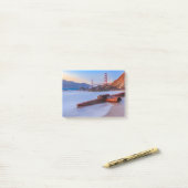 Golden Gate Bridge in San Francisco, Baker Beach Post-it Klebezettel (Auf Schreibtisch)