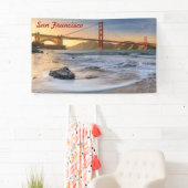 Golden Gate Bridge in San Francisco bei Sonnenunte Banner (Insitu)