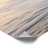 Golden Gate Bridge in San Francisco bei Sonnenunte Poster (Ecke)