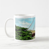 Golden gate bridge in San Francisco Kaffeetasse (Links)