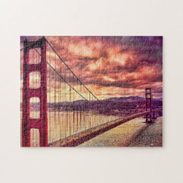 Golden Gate Bridge in San Francisco, Kalifornien. Puzzle