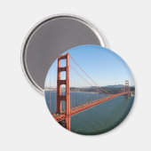 Golden Gate Bridge in San Francisco Magnet (Vorderseite/Rückseite)