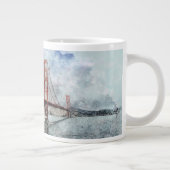 Golden Gate Bridge Jumbo-Tasse (Rechts)