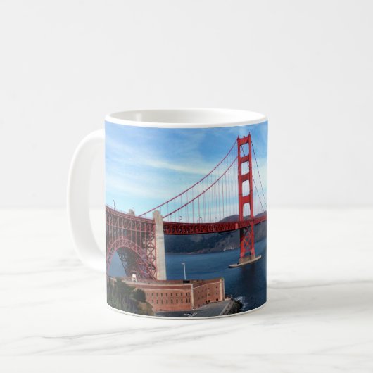 Golden Gate Bridge Kaffeetasse (Vorderseite Links)