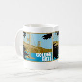 Golden gate bridge kaffeetasse (Vorderseite Links)