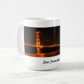 Golden gate bridge-Kaffeetasse Kaffeetasse (Vorderseite Links)