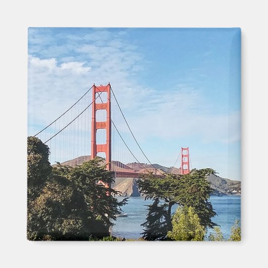 Golden Gate Bridge, Kalifornien CA Magnet (Vorne)