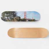 Golden Gate Bridge, Kalifornien CA Skateboard (Horizontal)