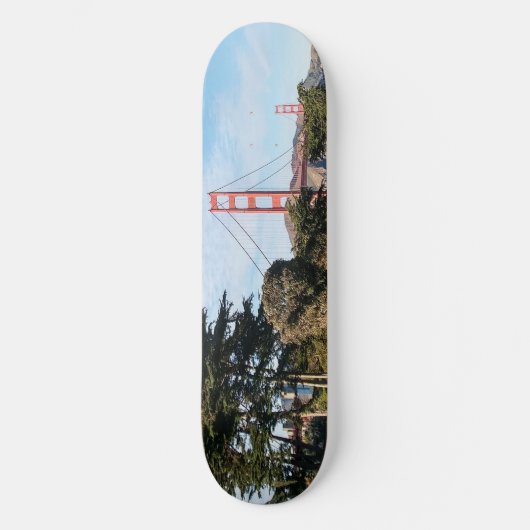 Golden Gate Bridge, Kalifornien CA Skateboard (Vorderseite)