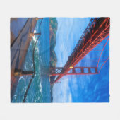 Golden Gate Bridge, Kalifornien Fleecedecke (Vorderseite (Horizontal))