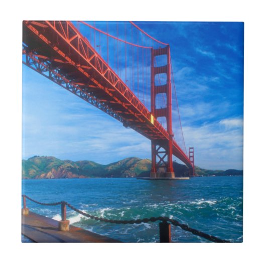 Golden Gate Bridge, Kalifornien Fliese (Vorderseite)