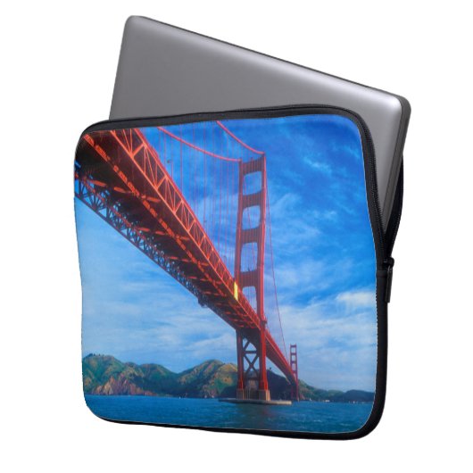 Golden Gate Bridge, Kalifornien Laptopschutzhülle (Vorderseite Links)