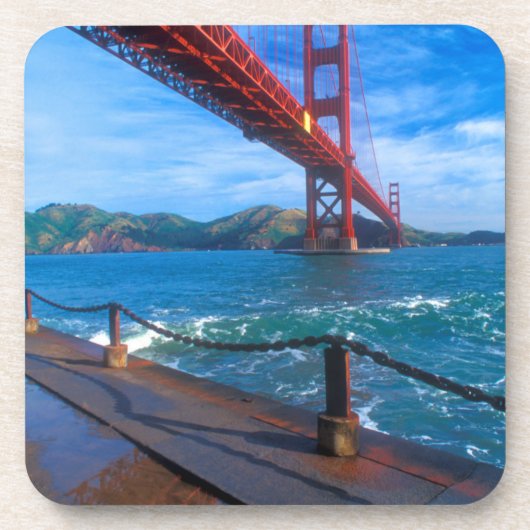 Golden Gate Bridge, Kalifornien Untersetzer (Vorderseite)