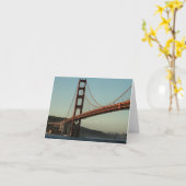 Golden gate bridge karte (Gelbe Blume)
