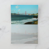 Golden gate bridge-Karte Karte (Innenseite)