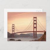 Golden Gate Bridge-Karte Postkarte (Vorne/Hinten)