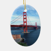 Golden Gate Bridge Keramikornament (Hinten)