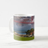 Golden gate bridge-Küstenwachstation Kaffeetasse (Vorderseite Links)